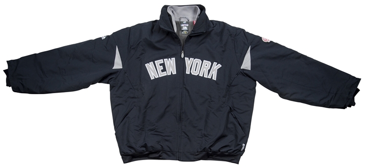 Derek Jeter Game Issued NY Yankees Jacket (MLB Authenticated/Steiner LOA)